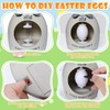 Angenster Easter Egg Decorator Kit, Bunny Egg Spinner Decorating Machine