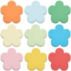 SOFPLATE Set of 8, 72 Pieces, 6 Inch Flower Paper