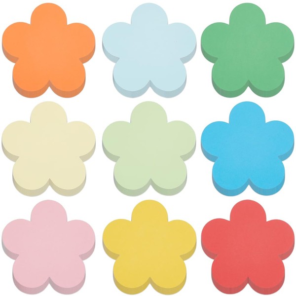SOFPLATE Set of 8, 72 Pieces, 6 Inch Flower Paper