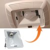 seork S97014212 Light Reflector Replacement with Socket Fits for Broan