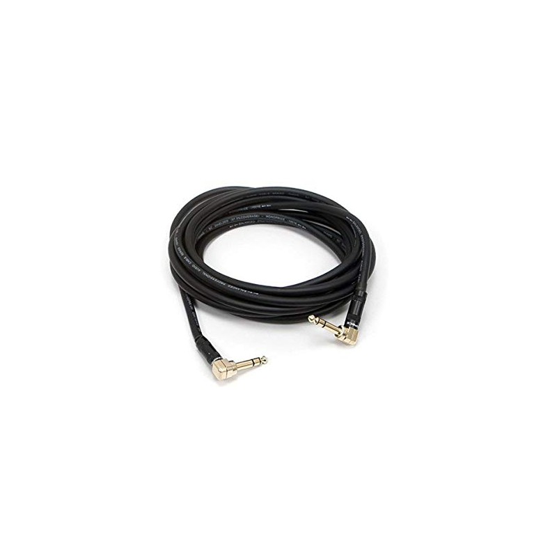 Monoprice - Cable de ángulo recto 16AWG de 1/4 pulgada
