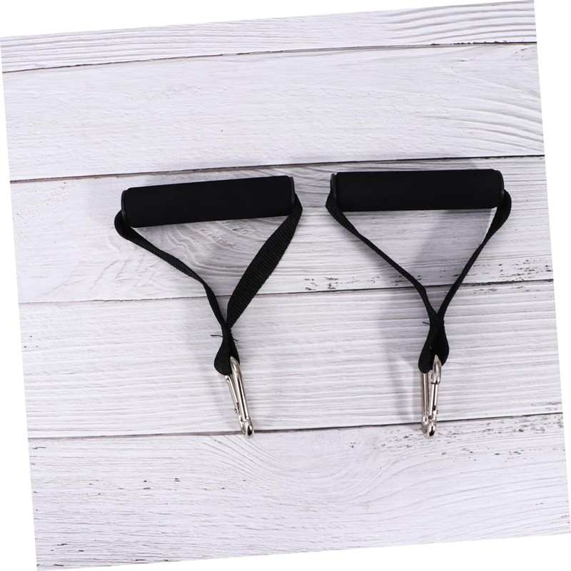 Totority 2 Pairs Durable Workout Band Handles for Resistance Bands
