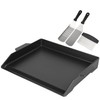 BBQ Future Universal Griddle for Gas Grill with spatula set,