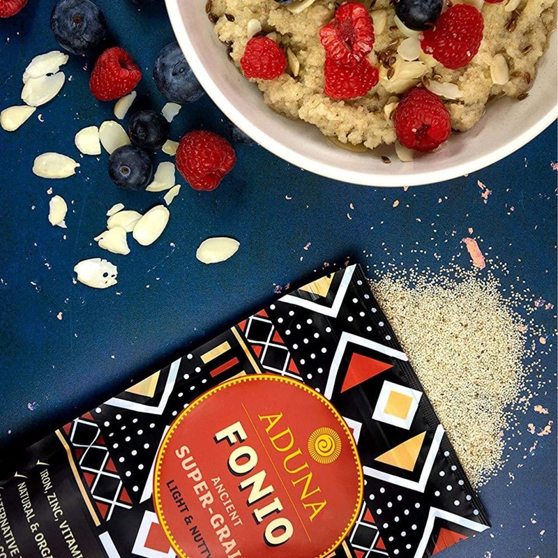 Aduna Organic Fonio Supergrain | Ancient African Whole Grain Rich