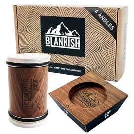 BLANKISH - Rolling Knife Sharpener - Professional Knife Sharpening Kit with 15° 17° 20° and 22° Base, Easy to Use