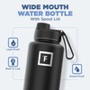 IRON °FLASK Camping & Hiking Hydration Flask with 3 Lids
