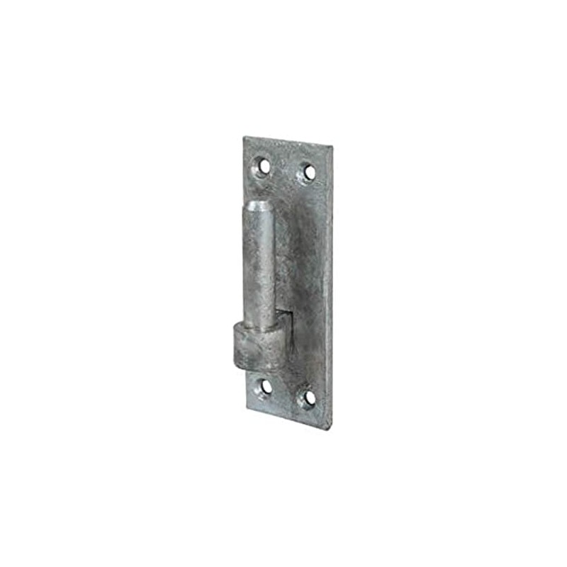 Merriway BH06198 Gate Hinge Bracket Galvanised 134 x 38 x