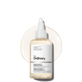The Ordinary Glycolic Acid 7% Exfoliating Toner, Brightening and Smoothing Daily Toner for More Even-Looking Skin Tone, 3.4 Fl Oz