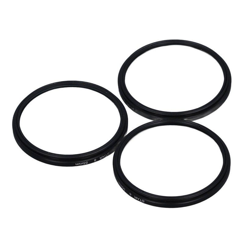 3PCS 55mm Star Filter 4 Points 6 Points 8 Points