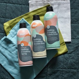Magic Quilting & Crafting Fabric Care Bundle – Aerosol Spray, Steamer Boost, and Fabric Fresh Mist for Wrinkle-Free, Odor-Free Fabrics
