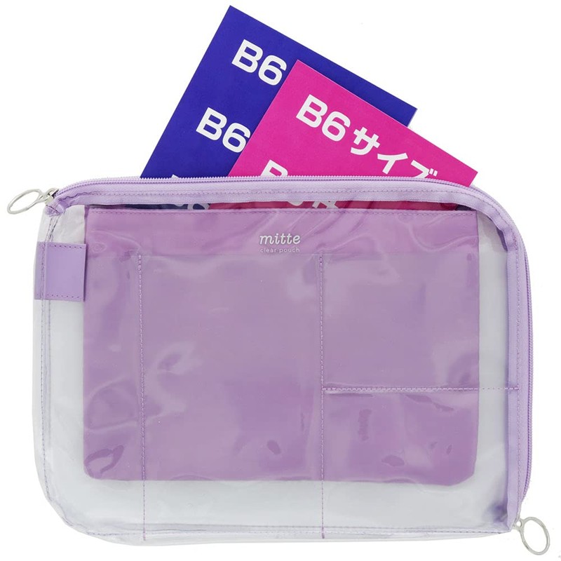Sunstar Stationery S2314533 Bag-in-Bag, Compatible with B5, Mitte Light Violet