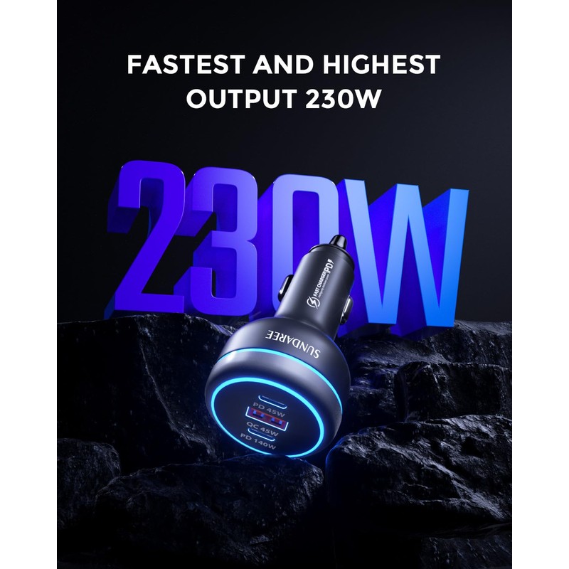 SUNDAREE Car Charger