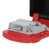 Key Lock Box 4Digit Combination Password WallMounted Outdoor Storage for