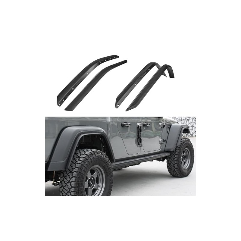 UYA Extensiones de Salpicaderas para Jeep Gladiator JT Mojave &