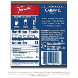 Sugar Free Caramel Syrup for Coffee 25.4 Ounces Coffee Syrups and Flavors with Jimoco Pump Syrup Dispenser