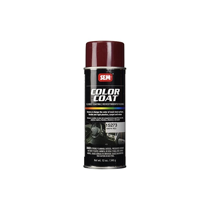 SEM Products 15273 Napa Red Color Coat - 12 oz.