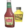 Trader Joe's Organic Ketchup and Organic Yellow Mustard Bundle 2