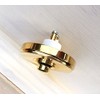 Antikas - High-Quality Brass Bell - Pointed Doorbell Country House