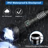 Super Bright LED Flashlight, 6000 High Lumens Rechargeable Flashlights with