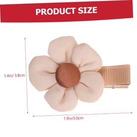 Healvian Toddler Girls Hair Clips Set 8 Pieces of Hair Bows and Barrettes for Boys and Girls