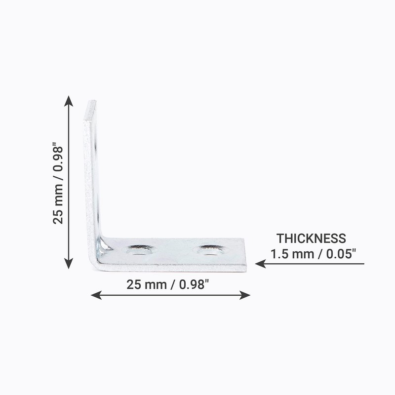Birsppy (Pack of 50 pcs) 25 x 25 mm Hardware
