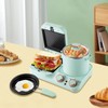 JAYGOVAN 3-In-1 Electric Sandwich Maker with Non-Stick Plates,Indicator Lights and