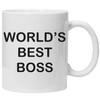 World's Best Boss - Tasse mit Spruch, Arbeit Kollegen Gag