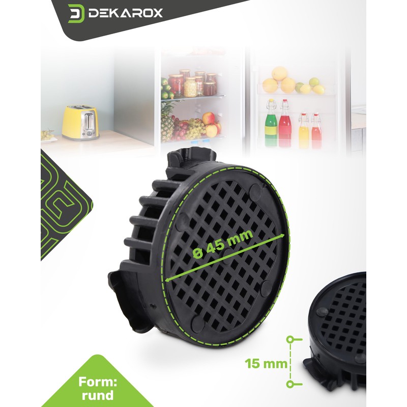 DEKAROX Activated Carbon Filter 45 mm Diameter Compatible with Liebherr