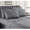 Hotel Queen Size Bed Sheets Set - 6PC Solid Ultra