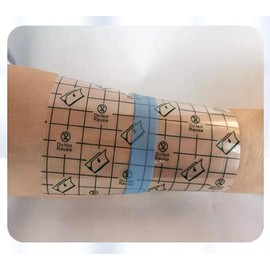Mythical Square Tattoo Bandage Roll Sticker Transparent Mesh Bandages Protective Film Waterproof After Care 5.9 x 32.8 ft (15 cm x 10 m)