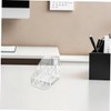 SHINEOFI 4pcs Acrylic Lipstick Organizer Compact Makeup Storage Display Case