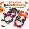 6PCS Halloween Headbands for Women, Halloween Accessories for Festive Gift