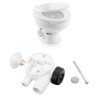 Briny River RV-Toilettenwasserventil-Montagesatz 385314349 Kompatibel mit Sealand Dometic Pedal Flush