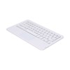 Wireless Keyboard Detachable Durable Computer Accessories with Artificial Leather CoverGold