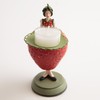 Rosemarie Schulz Decorative Tea Light Holder Strawberry Flower Girl