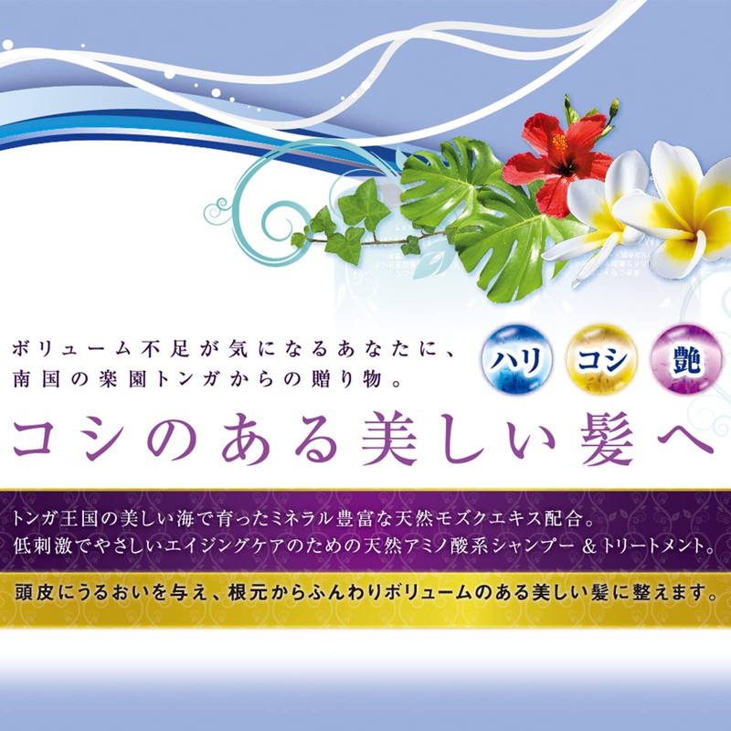 Mio MI-O Civel Amino Shampoo Treatment (Treatment), Contains Fucoidan, Produced