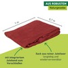 Windhager Jute Sack Eco Jute Bag, Fabric Bag, Potato Bag,