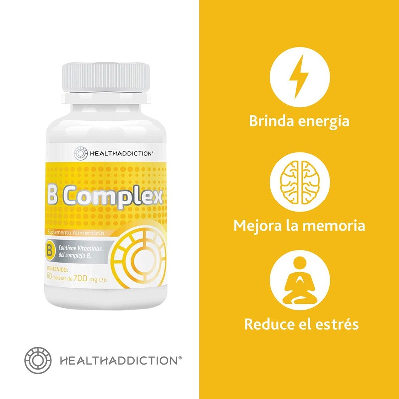 HEALTHADDICTION | 2 Pack Complejo B HealthAddiction B Complex |