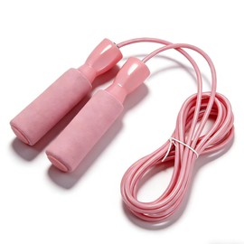 Cuerdas para Saltar de Fitness, Cuerda de N2cleo de Acero de Rodamientos Dobles con Accesorios de Ejercicio de Longitud Ajustable para Hombres,...    