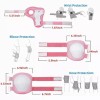 Coderas De Rodilla Con Protector De Niño Muñeca Ajustable