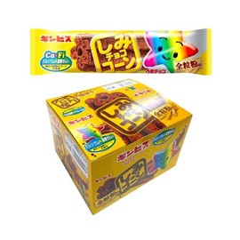 ""Shimi Choco Corn"" Chocolate snack stick 20 pieces Ginbis With MAIKO sticker Pio big bazar, large