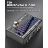 STRICH EQ Pedal for Electric Guitar,10-Band Equalizer Effects Pedal, Equalizer