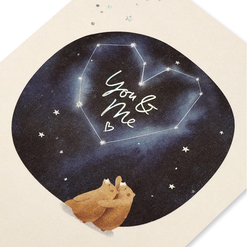 American Greetings Romantic Card (Written In The Stars)