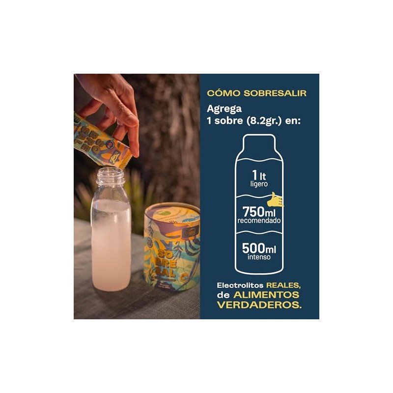 Electrolitos en Polvo con Sabor Bask Caja de 20 Sobres