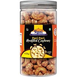 Rani Peri Peri Roasted Cashews 14oz (400g) PET Jar, Non-Fried, Oil Free ~ All Natural | Vegan | Gluten Friendly | NON-GMO | Kosher | Air Roasted, Crunchy & Flavorful
