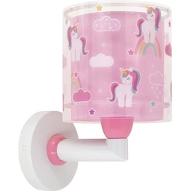 Dalber Children's Wall Lamp, Children's Lampshade, Pink