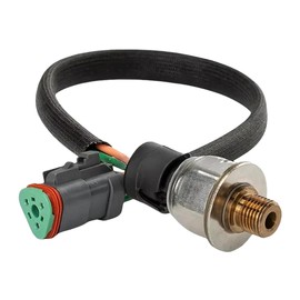 224-4536 3PP6-1 Fuel Rail Pressure Sensor Replacement for On Highway C7 C9 Diesel Engine Replacement for Caterpillar CAT C7 3126 C15 MXS BXS NXS 2244536 194-6726 1946726