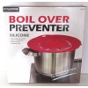 Dynaforge Houseware Boil Over Preventer Silicone Red Fits 6 -