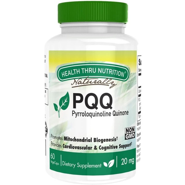 PQQ 20mg 60 Vegecaps (Pyrroloquinoline Quinone) Non-GMO