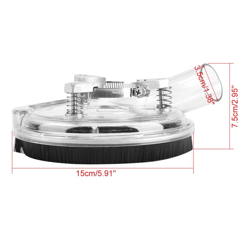 Dust Shroud Dust Cover Kit Dry Grinding for Angle Grinder